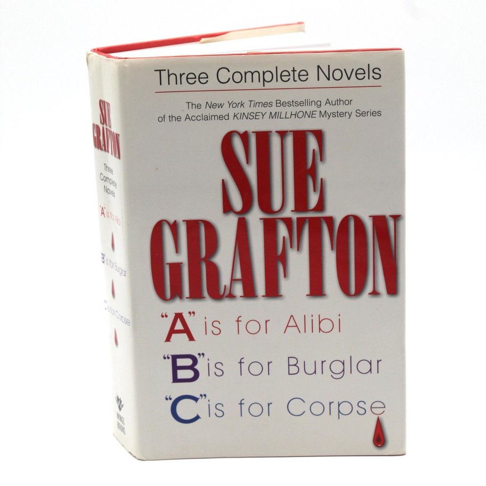 Sue Grafton: Three Complete Novels A, B, C Kinsey Millhone Series Hardcover